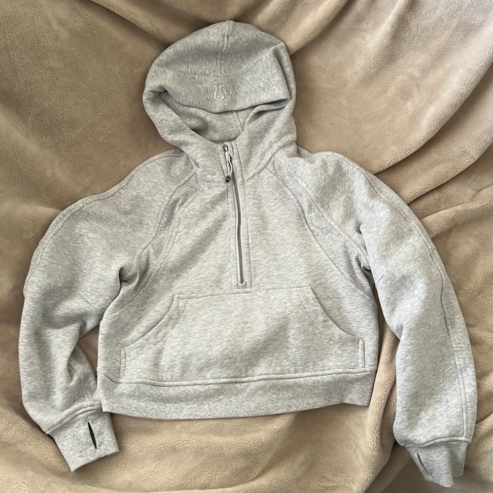 Lululemon Oversized Scuba 1/2 Zip hoodie